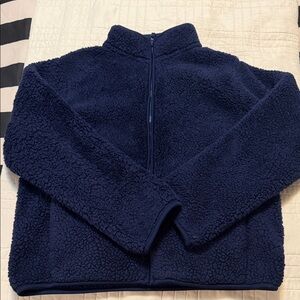 Uniqlo Dark Blue Fleece Jacket
